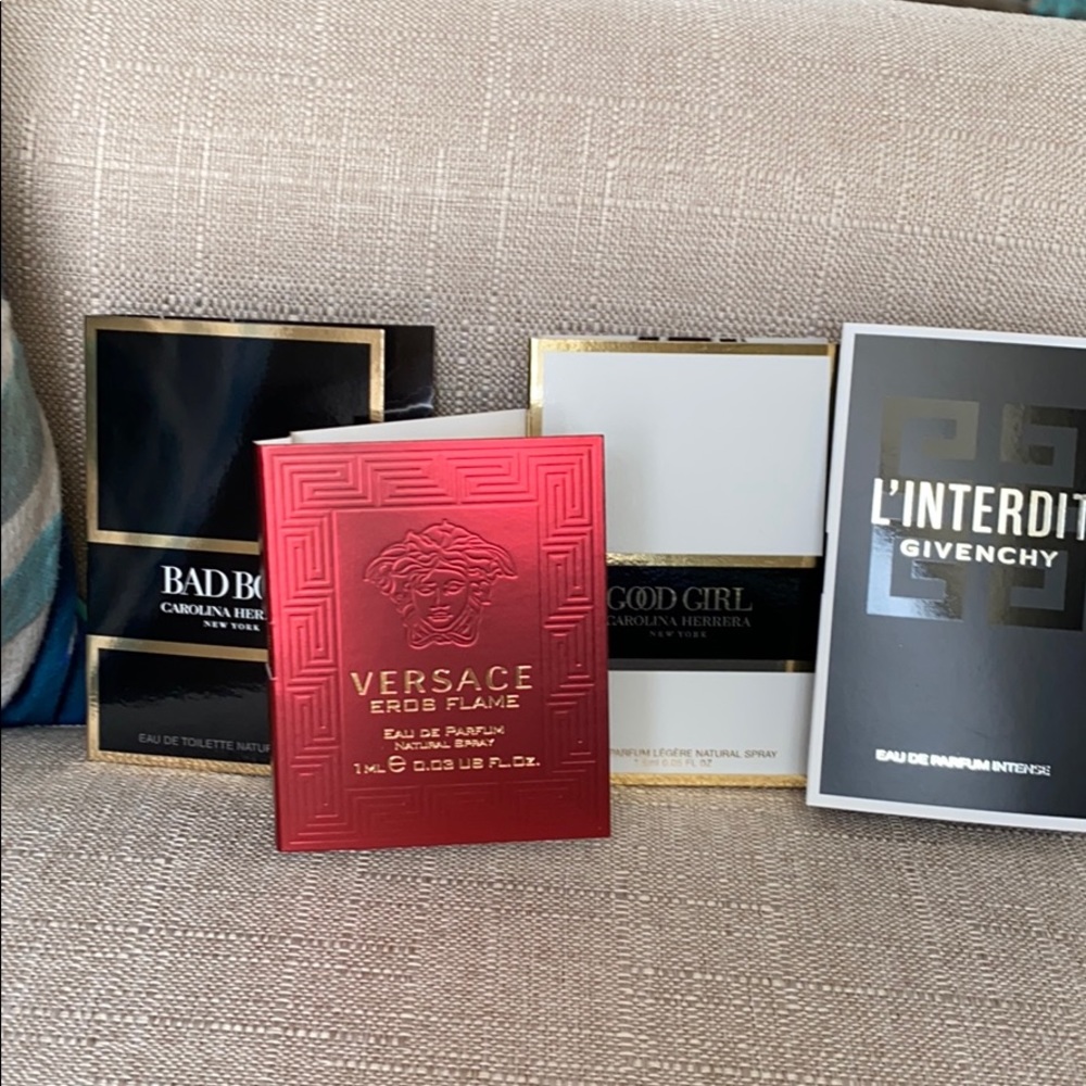 Travel size perfumes